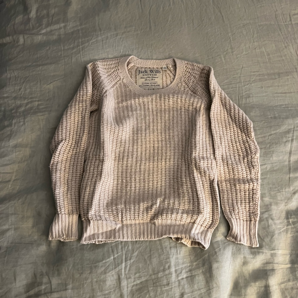 Jack Wills Wool Fisherman Sweater